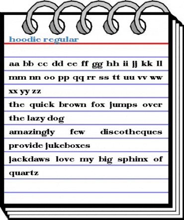 Hoodie Regular Font