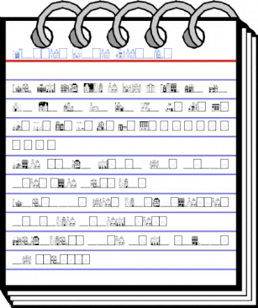 Houses Five Regular Font