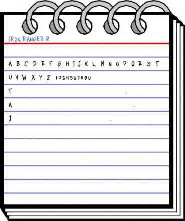 IRON RANGER Regular Font