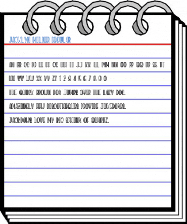 Jacklyn Milner Regular Font
