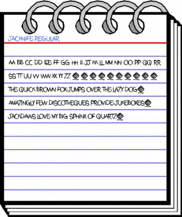 Jacknife Regular Font