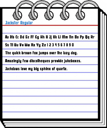 Jackster Regular Font