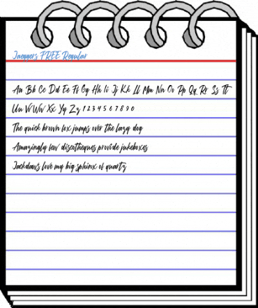 Jaeggers FREE Regular Font