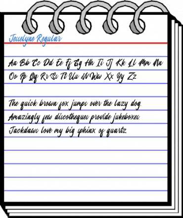 Jesselyne Regular Font
