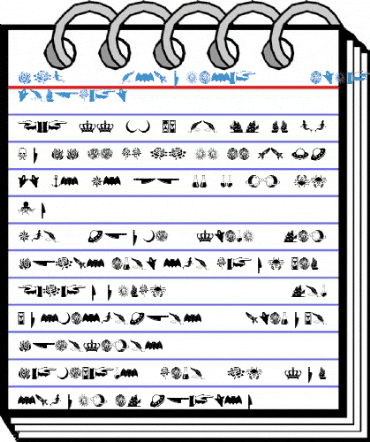 JMH Espinosa Ornaments Regular Font