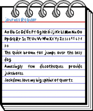 journey Regular Font