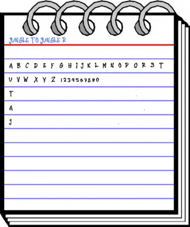 JUNGLE TO JUNGLE Regular Font