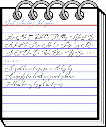 Just Sunday Regular Font