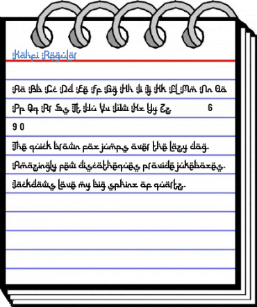 Kahfi Regular Font