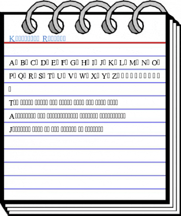 Kalapitka Regular Font