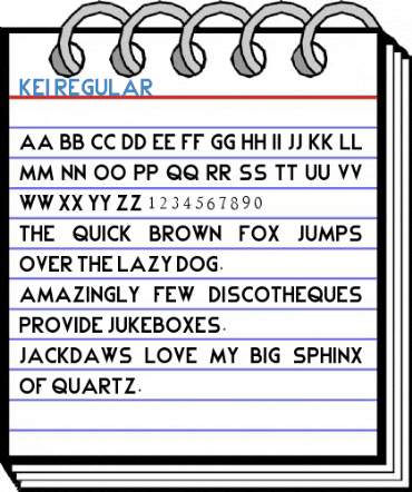 Kei Regular Font
