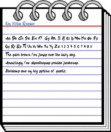 Key Virtue Regular Font