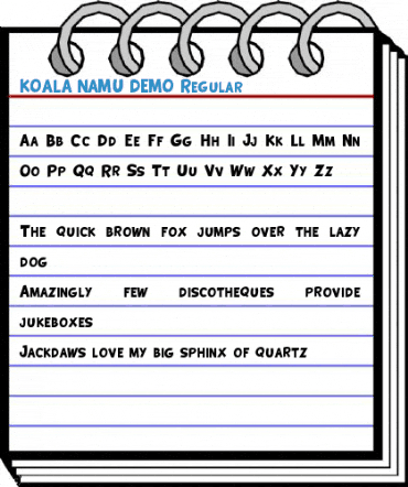 KOALA NAMU DEMO Regular Font