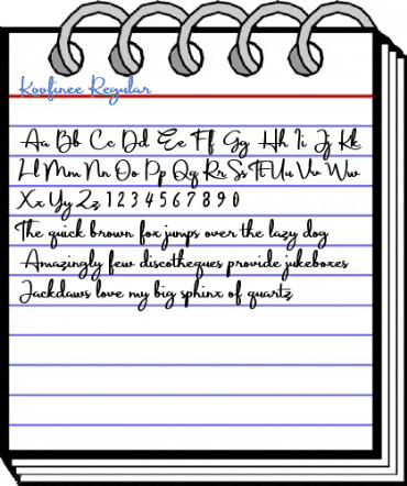 Koofinee Regular Font