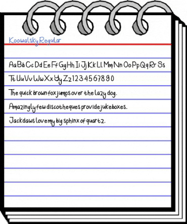 Koowalsky Regular Font
