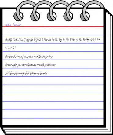 Lettia Regular Font