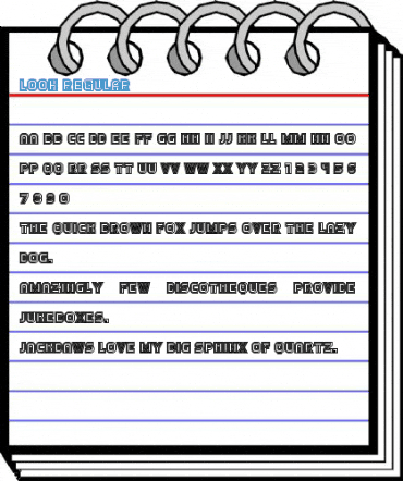 Look Regular Font