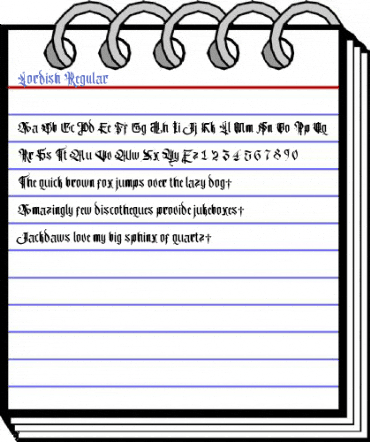 Lordish Regular Font