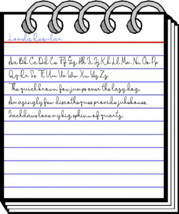Lovely Regular Font