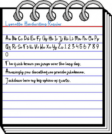Lyonetta Handwriting Regular Font