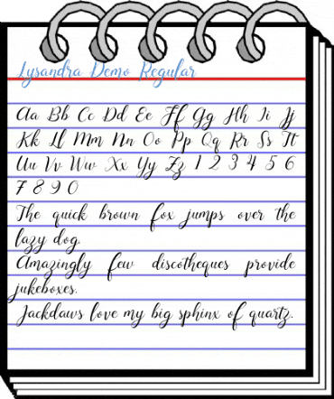Lysandra Demo Regular Font
