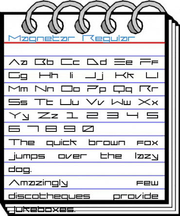 Magnetar Regular Font