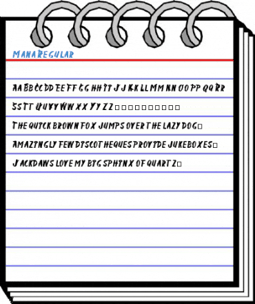 Mana Regular Font