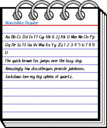 Mandalika Regular Font