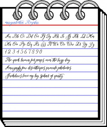marganbetan Regular Font