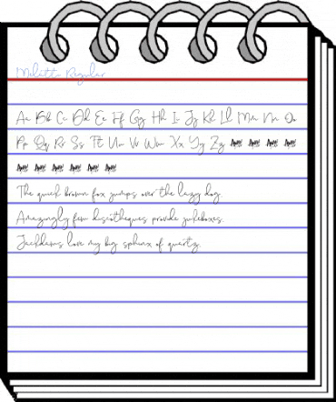 Melatti Regular Font