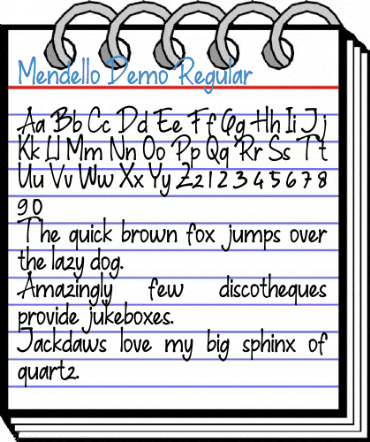 Mendello Demo Regular Font