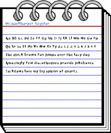 Michaellharper Regular Font