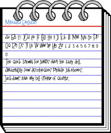Mileadila Regular Font