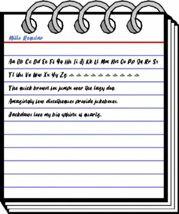 Millo Regular Font