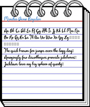Mimitee Demo Regular Font