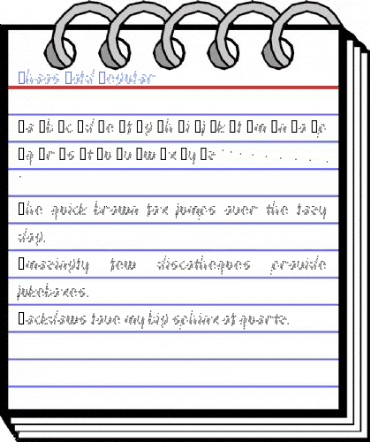 Chaos Bold Regular Font