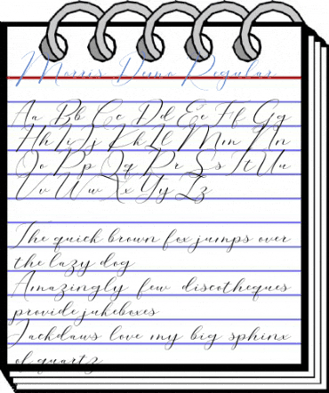 Morris Demo Regular Font