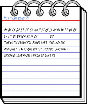 Muttcha Regular Font