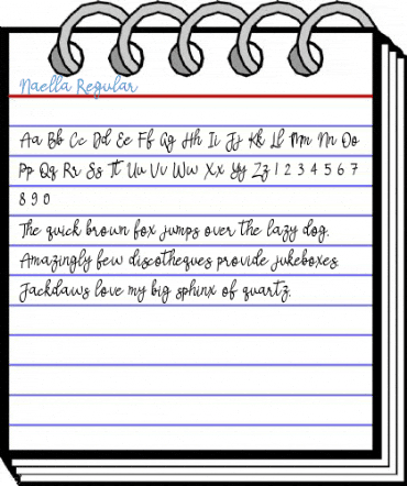 Naella Regular Font