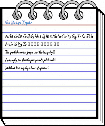 Neo Hestages Regular Font