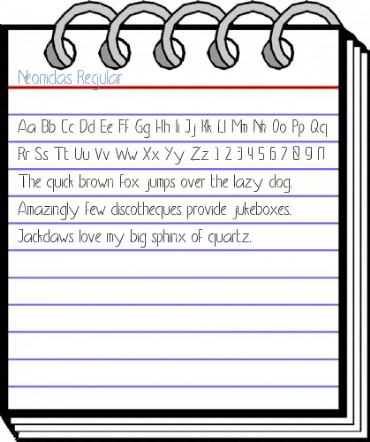 Neonidas Regular Font