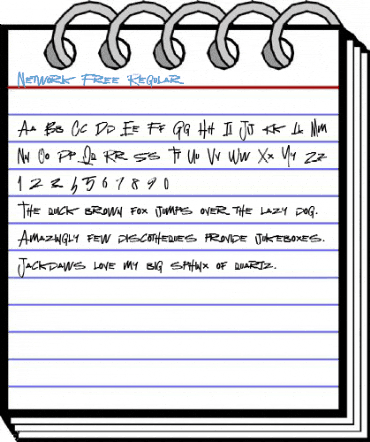 Network Free Regular Font