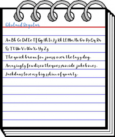 Okuland Regular Font