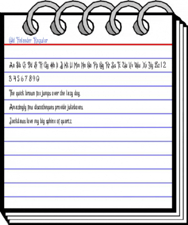 Old Finlander Regular Font