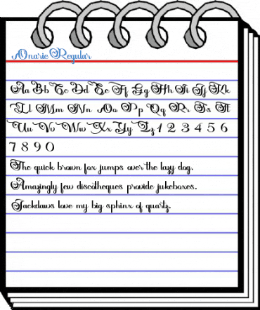 Onarie Regular Font