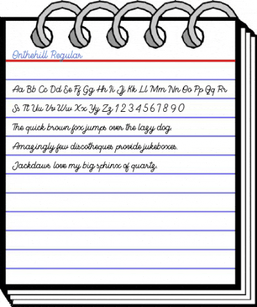 Onthehill Regular Font