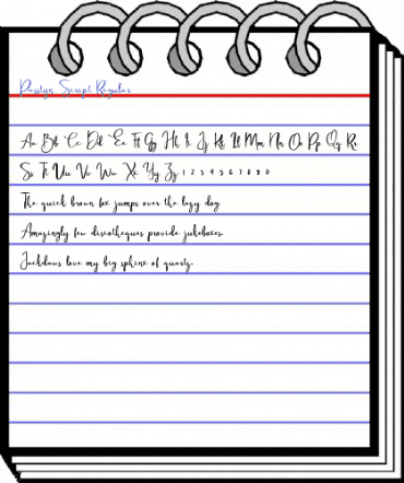 Passtyn Script Regular Font