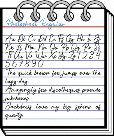Photoshoot Regular Font