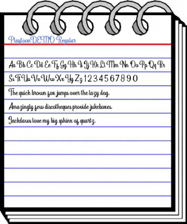 PlaytoonDEMO Regular Font