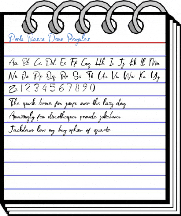Porto Bianco Demo Regular Font